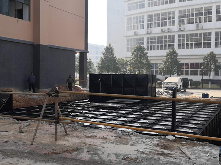 學校地埋式拼接水箱